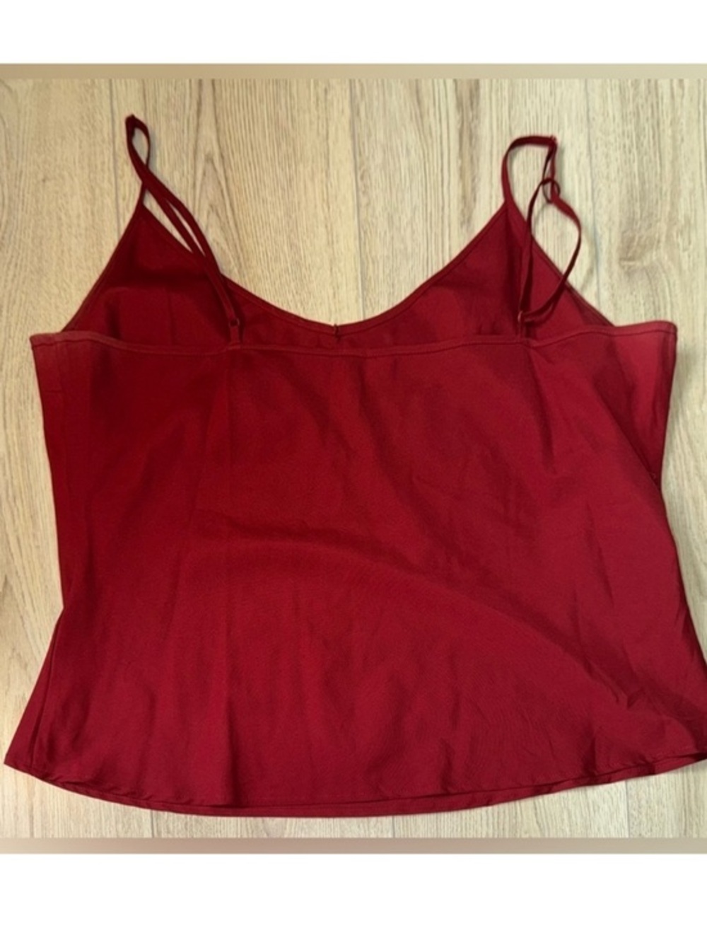 Women’s Red Spaghetti Strap Top tank top sleeveless shirt